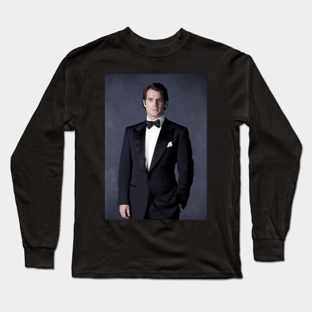 Henry Cavill Image in black Long Sleeve T-Shirt by Athira-A